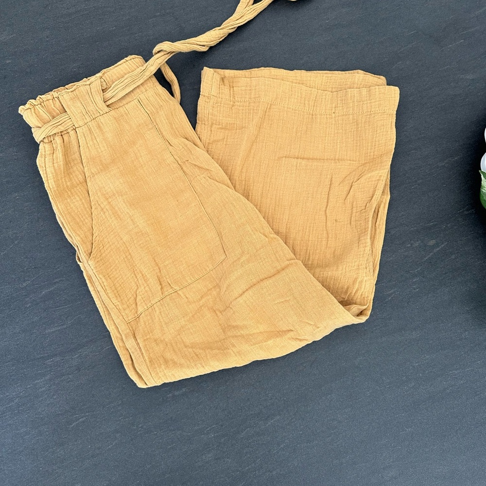 Indigo Rein Tan Wide Leg Pants